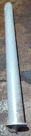 Bollard Garden Light 6W 1 MTR SILVER - mjvaluemart