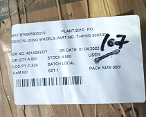 SLIDING WHEELS,PART NO.-7,HRSG 300X300 - mjvaluemart